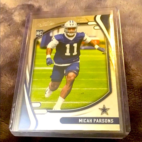 Micah Parsons 2021 Panini Absolute Football Rookie Card Dallas Cowboys - Picture 1 of 2